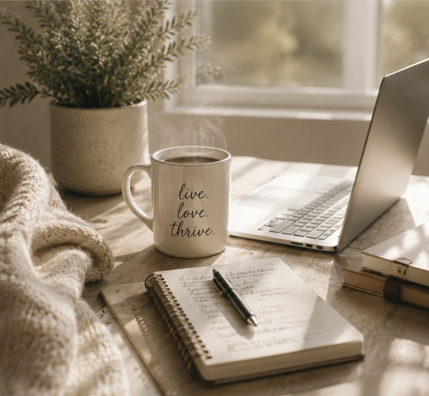 Desk workspace